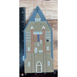 The Cats Meow 1996 Westtown Water Tower Collectible Decorative Wooden House